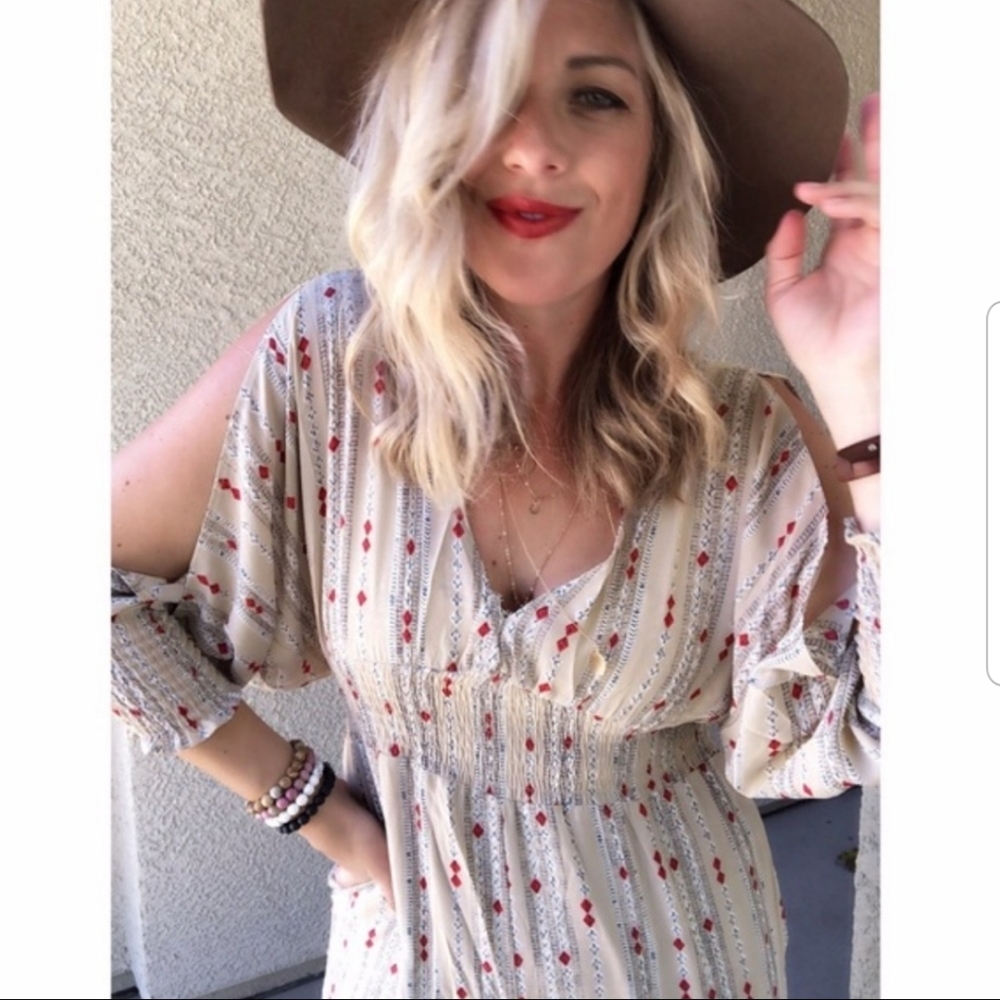 Boho Dream❇ Wide Leg Jumper Multi print